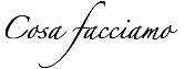  Cosa facciamo